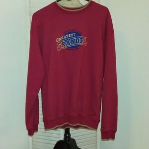 Vintage Grandpa Sweatshirt MC Sport Activewear Large